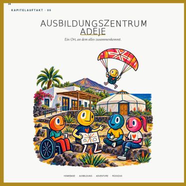 Illustration zum Ausbildungszentrum Adeje