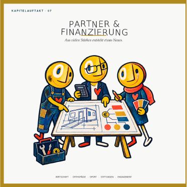 Illustration zu Partnern und Finanzierung